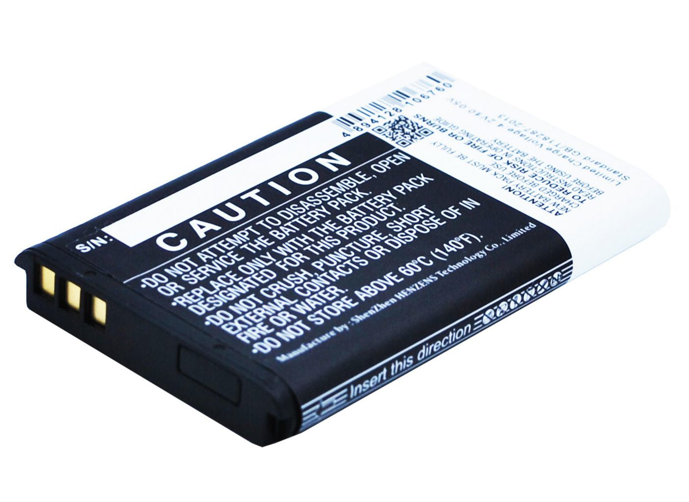 CoreParts Akku Li-Ion 3,7 V 1200 mAh, 4,4 Wh – für Unitech MS920