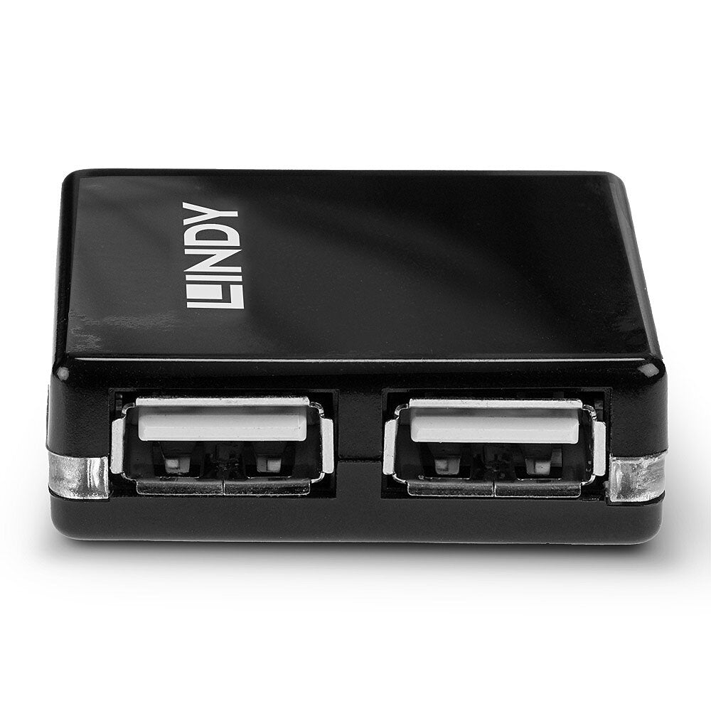 Lindy 42742 USB-Hub – USB 2.0, 4× USB-A