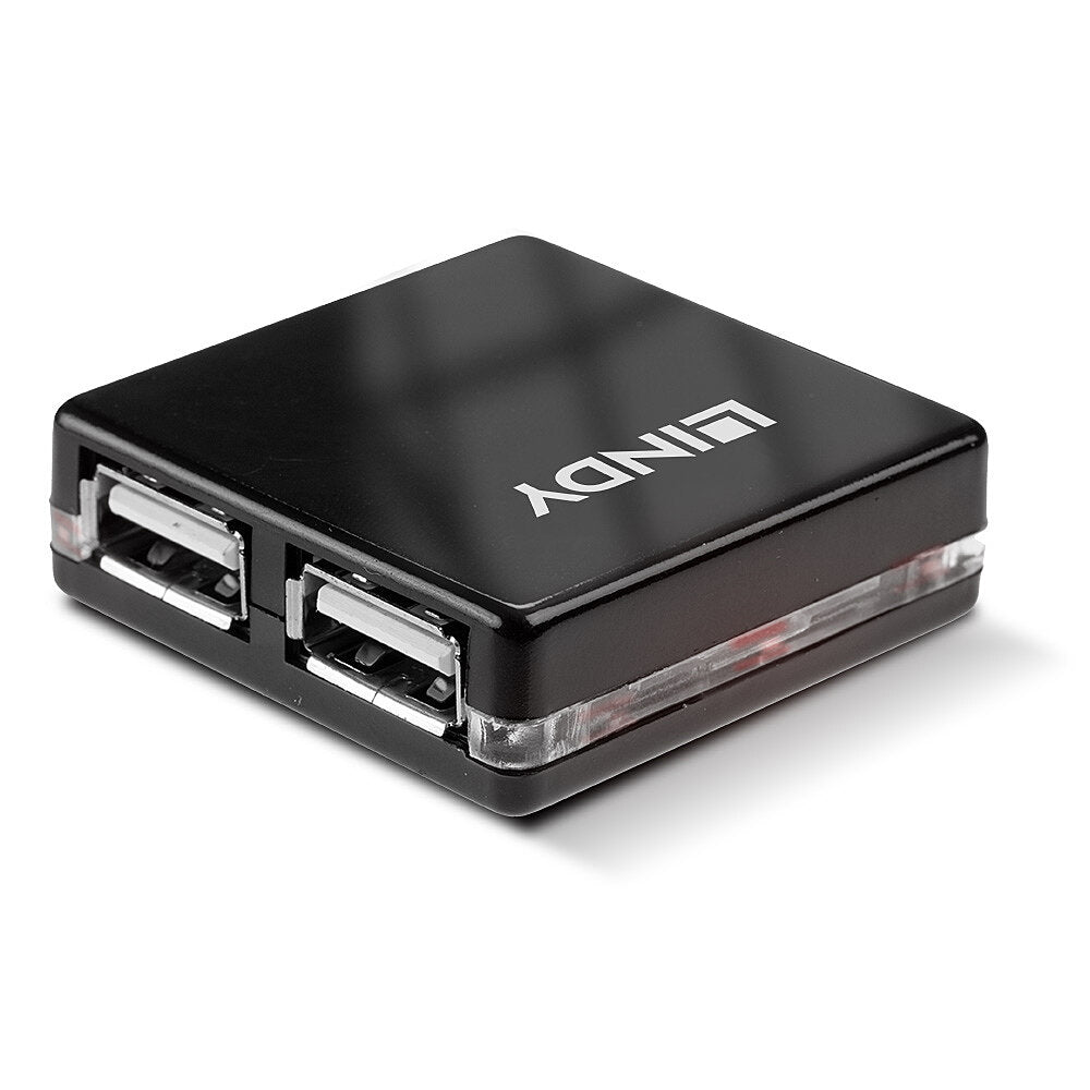 Lindy 42742 USB-Hub – USB 2.0, 4× USB-A