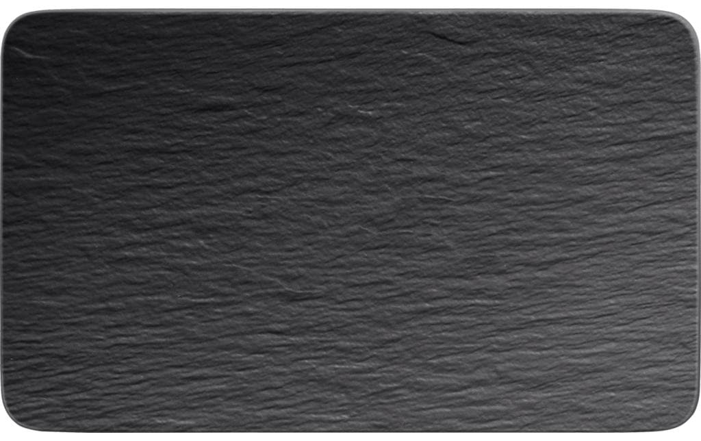 Villeroy & Boch Schieferplatte Manufacture Rock – 28,0 × 17,0 × 1,0 cm, Porzellan, spülmaschinenfest