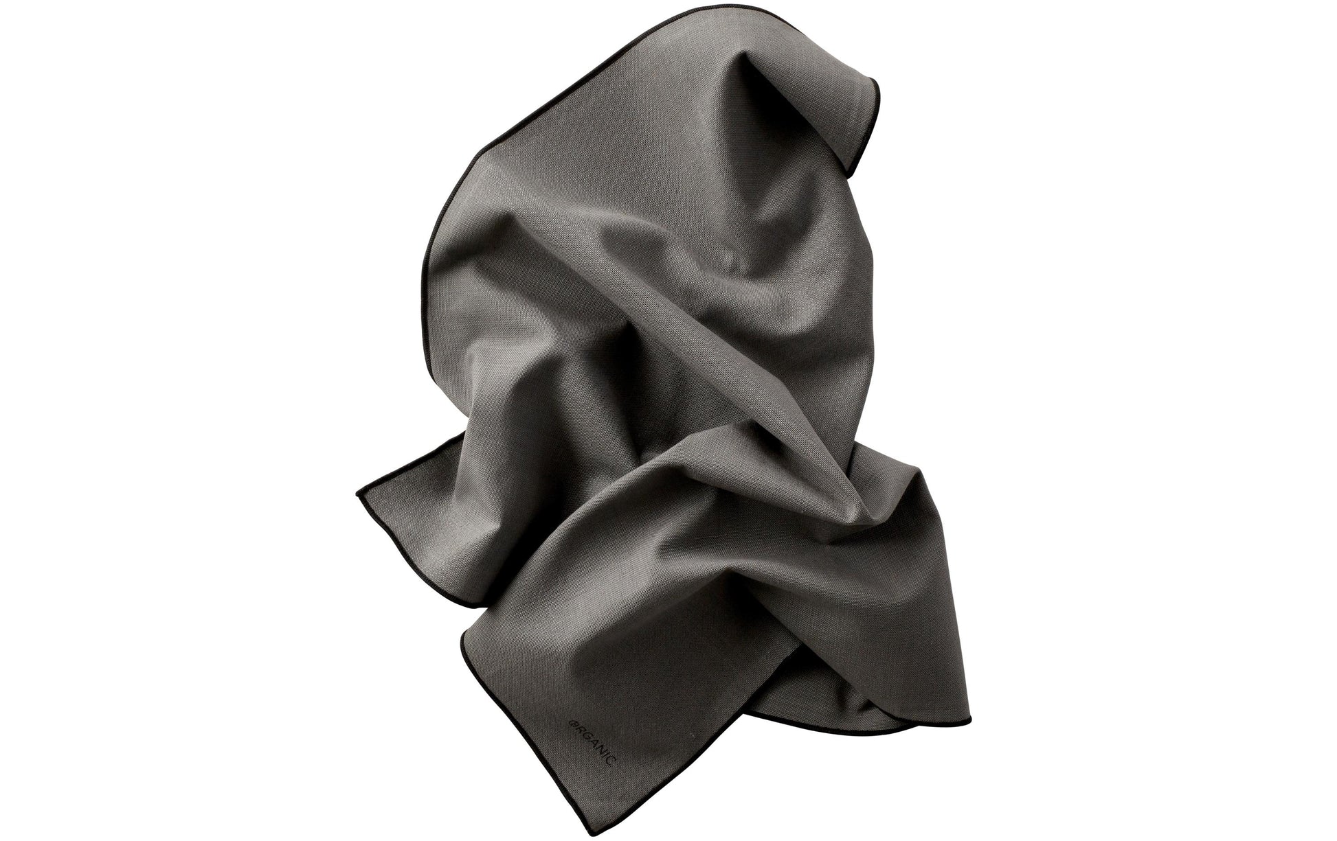 Södahl Stoffserviette – Grau/Schwarz – 50 × 50 cm, Baumwolle – 2er-Set