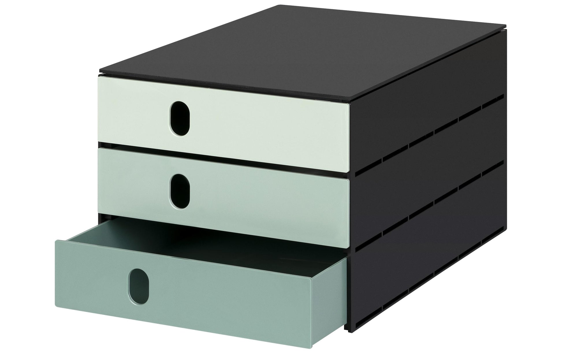 Styro VAL PRO Schubladenelement – für C4-Formate, Metallmöbel und Regale – 243 × 335 × 200 mm