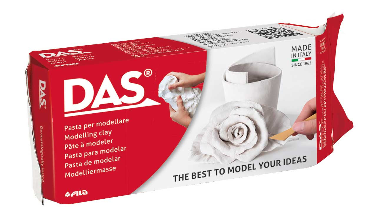 DAS Lufthärtende Modelliermasse, Weiss, 500 g