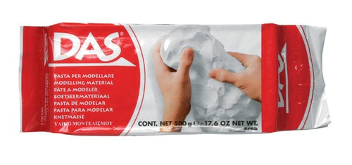 DAS Lufthärtende Modelliermasse, Weiss, 500 g