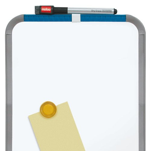 Nobo Magnettafel – Silber – 28 × 36 cm