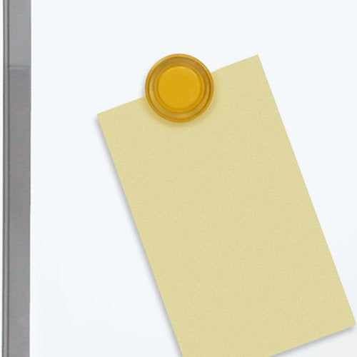 Nobo Magnettafel – Silber – 28 × 36 cm