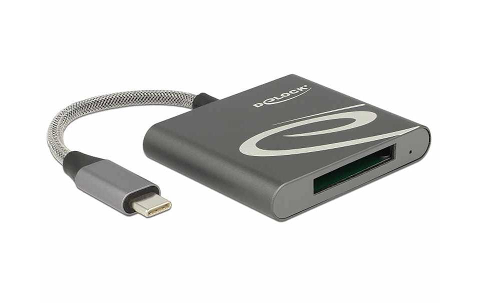 DeLOCK 91746 – Kartenleser USB Type-C, 5 Gbit/s, für CFast 2.0/XQD