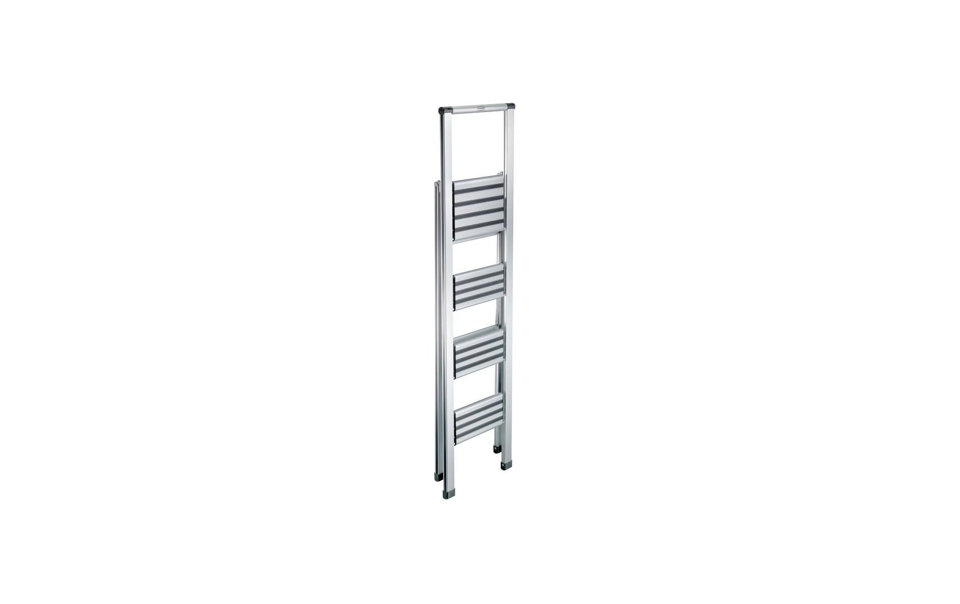 Technocraft Klappleiter – 4 Stufen, 150 kg, Höhe 143,5 cm