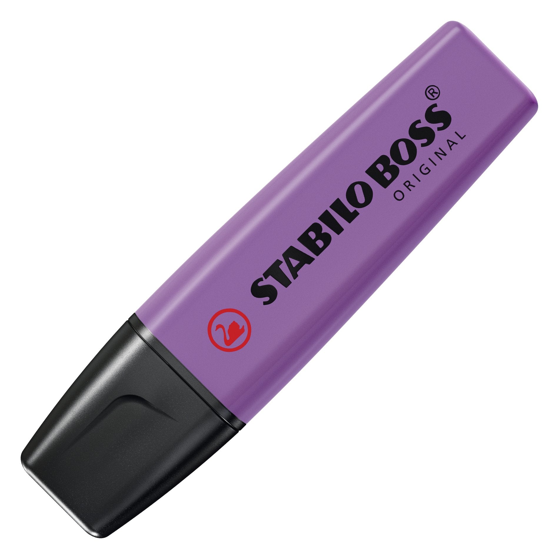 STABILO BOSS Original Textmarker Lavendel – Keilspitze, 2–5 mm, nachfüllbar