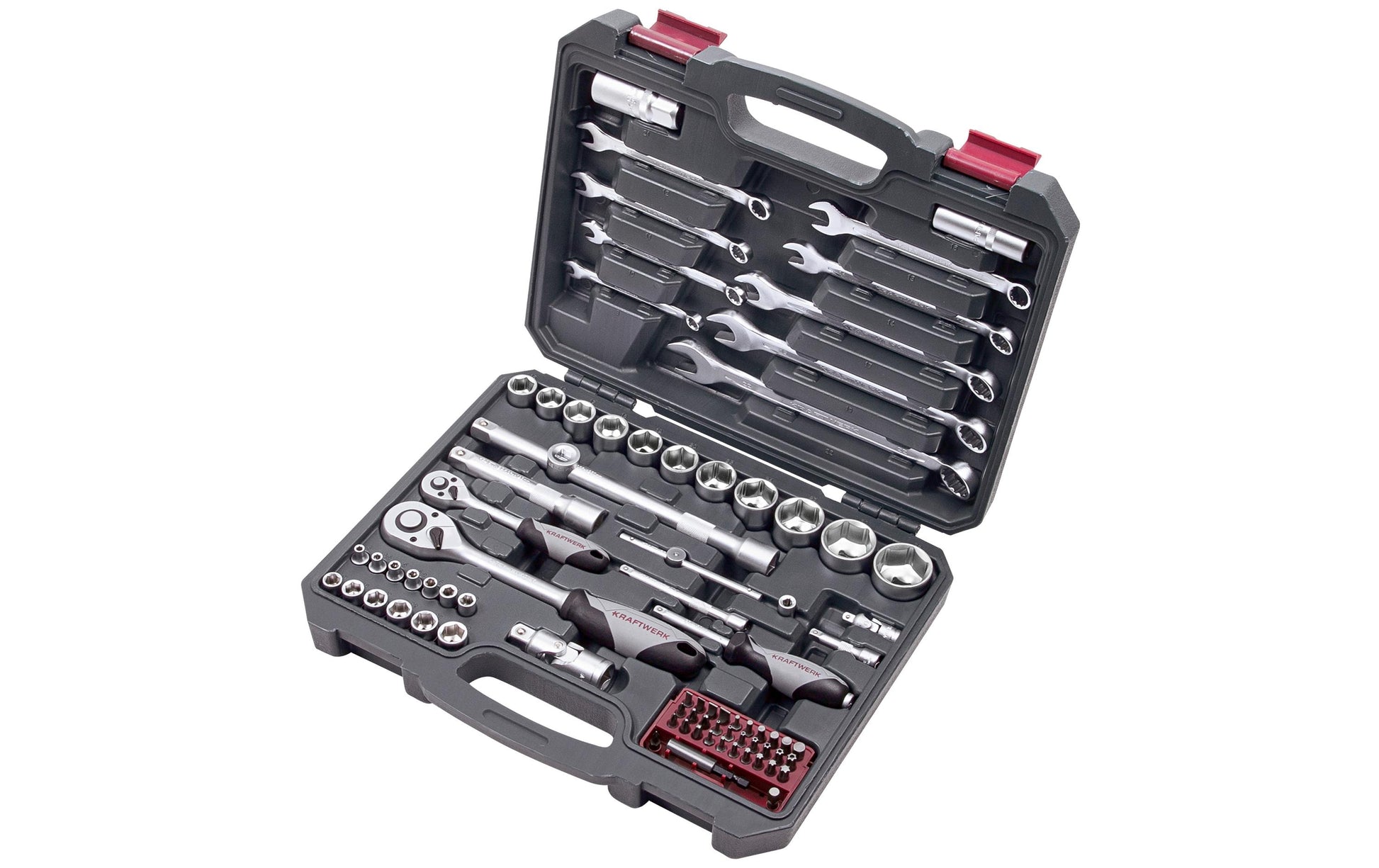 Kraftwerk Schraubendreher-Bit-Set Basic – Antrieb 1/4" + 1/2"