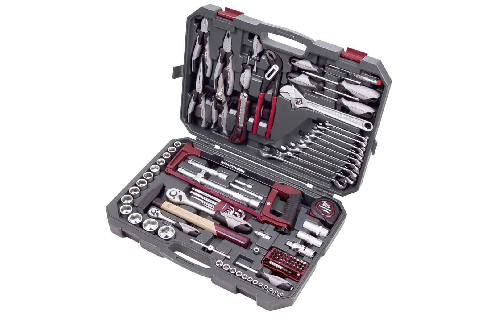 Kraftwerk Steckschlüsselsatz Basic – Antrieb 1/4" + 1/2" – 204.105.600