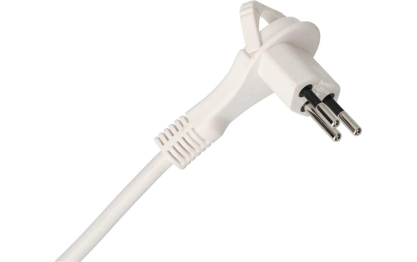 Max Hauri AG Max Hauri Design Line Steckdosenleiste, 6×T13, mit Schalter, 2,2 m, Eingang T13 – weiss
