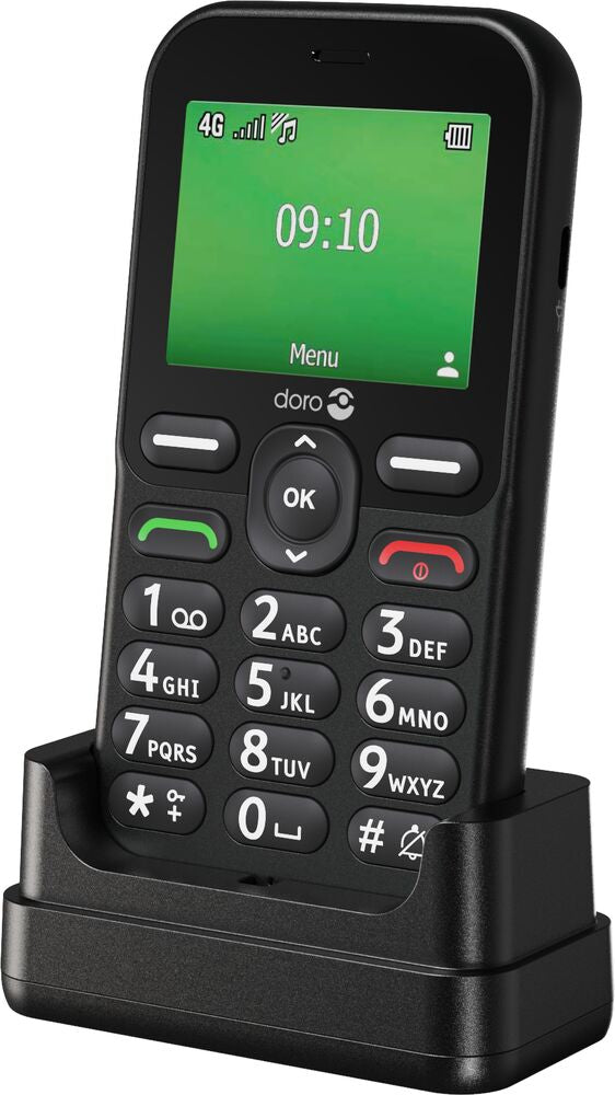 Doro Leva E10 – 2,4" – Schwarz
