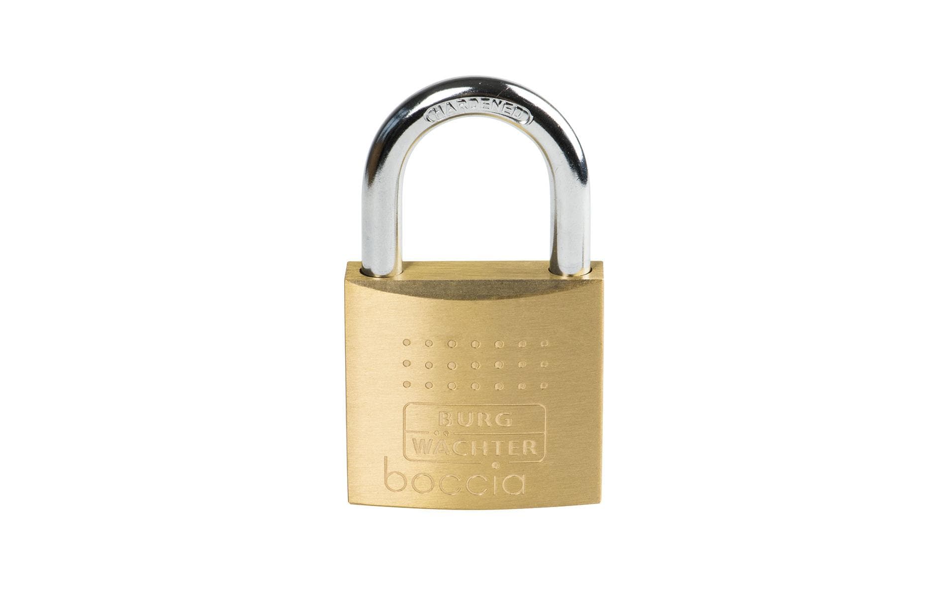 BURG-WÄCHTER Vorhangschloss 450 50 6 SB – 28×8×68 mm, gold