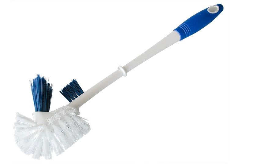Edi clean Ersatzbürstenkopf – Polypropylen, Blauweiss