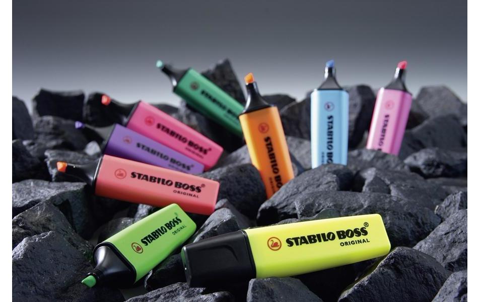 STABILO Textmarker-Nachfüllung BOSS – pink, 2–5 mm
