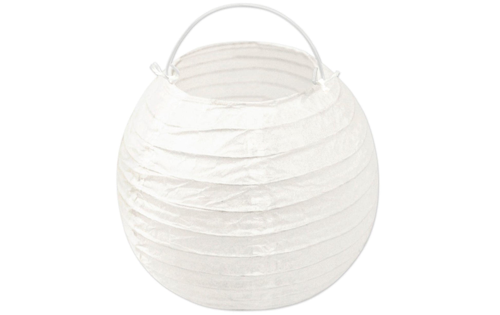 URSUS Papierlaternen – Weiss – Ø 10 cm – Papier – 6 Stk
