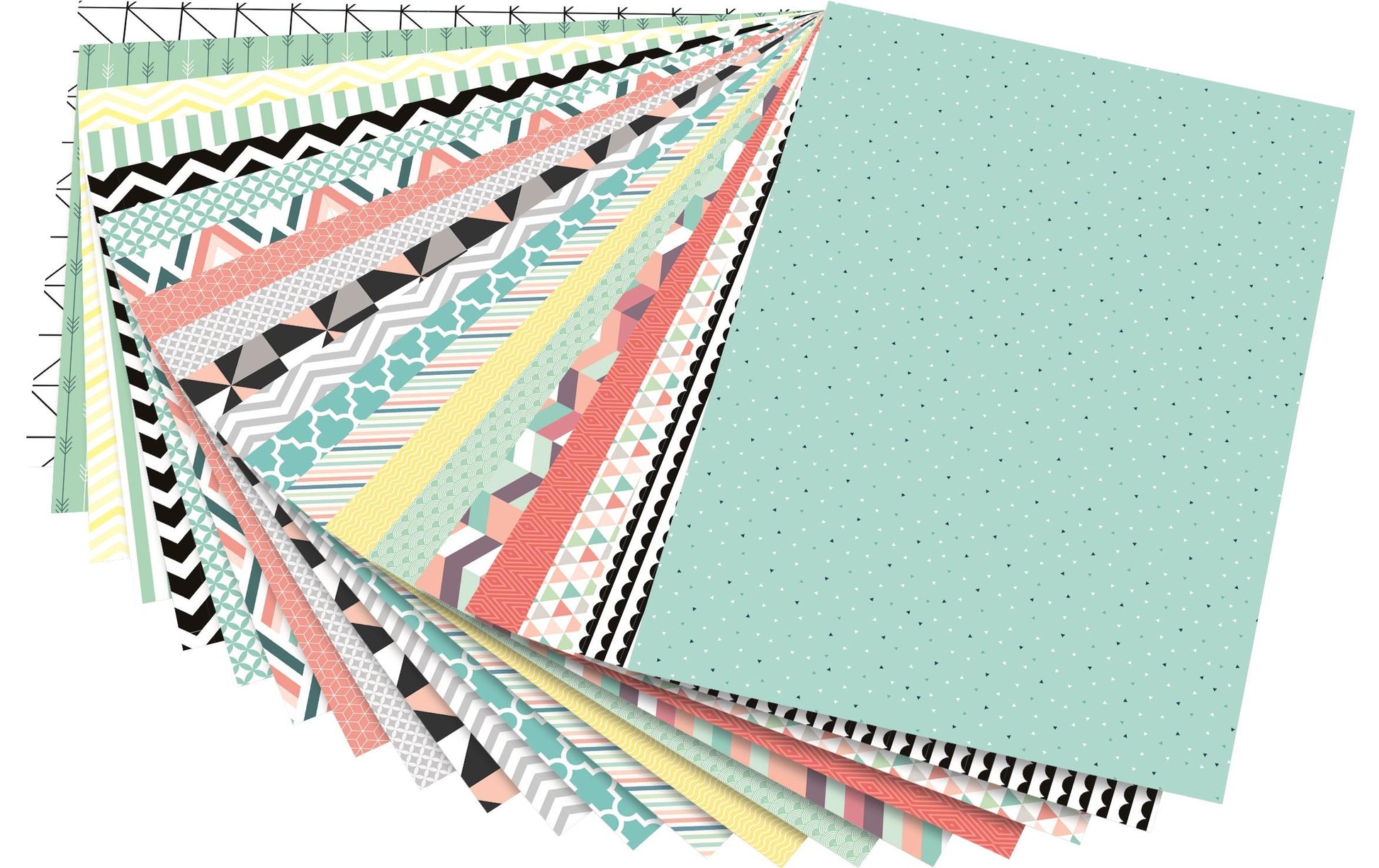 Folia Motivkartonblock – 240 × 340 mm – 270 g/m² – sortiert – 20 Blatt