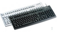 CHERRY Tastatur, kabelgebunden (USB-A), US-Layout (EN), Fullsize (mit Ziffernblock), schwarz