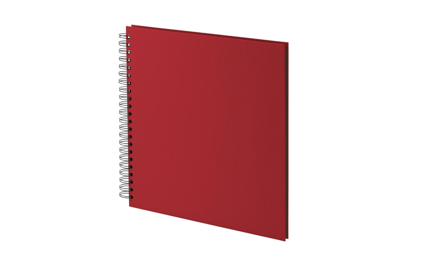 Rössler Soho – Fotobuch, Spiralbindung, 60 Seiten, Schwarz, 31,5 × 30 cm, Karton, Rot