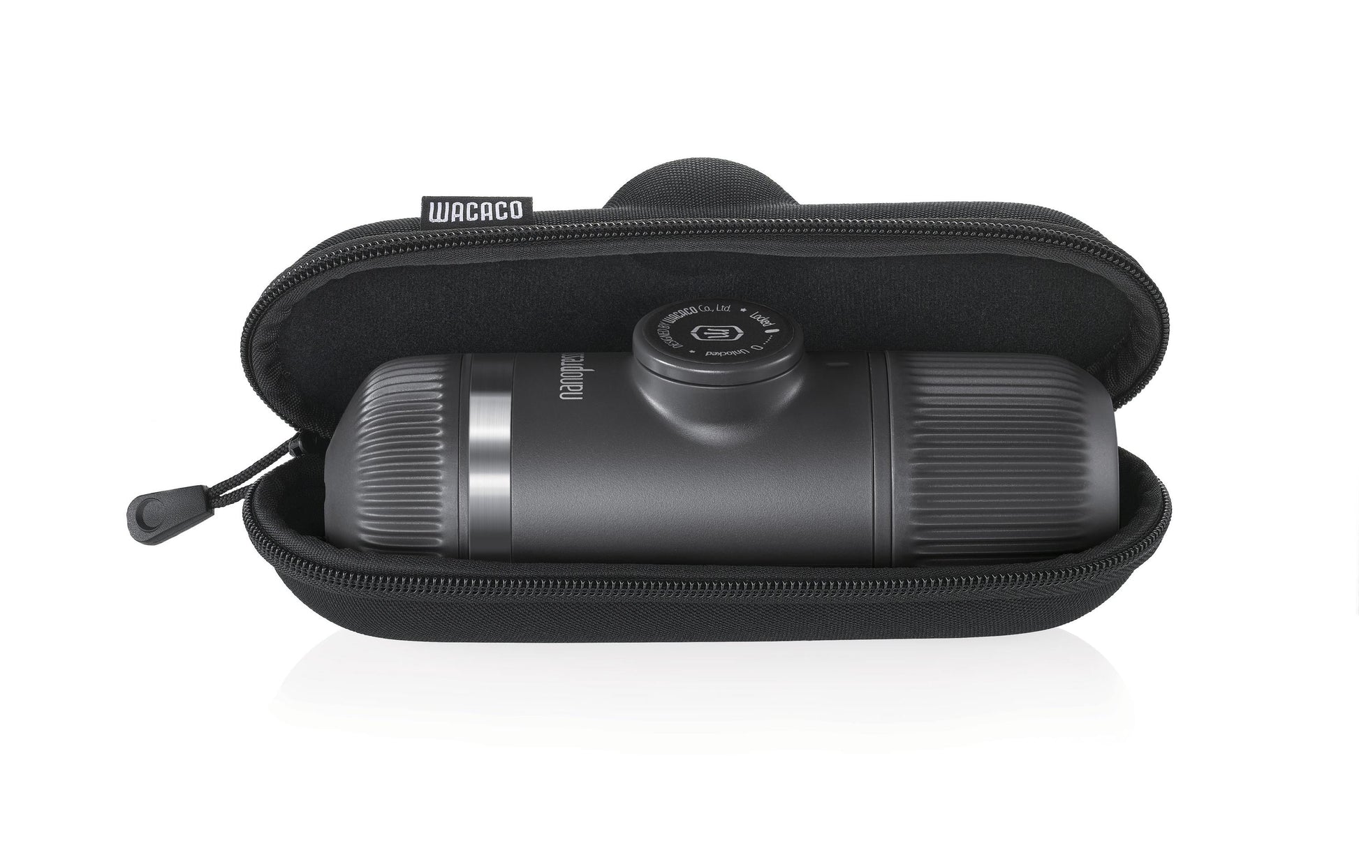 Wacaco Tragetasche – für Nanopresso, 7,7 × 7,2 × 23 cm, EVA, Schwarz