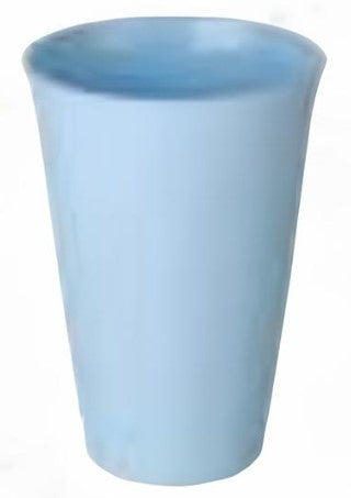 Koziol Becher Nora L – 450 ml, Ø 9,2 cm, H 12,9 cm, Kunststoff (biozirkulär), Blau, spülmaschinenfest
