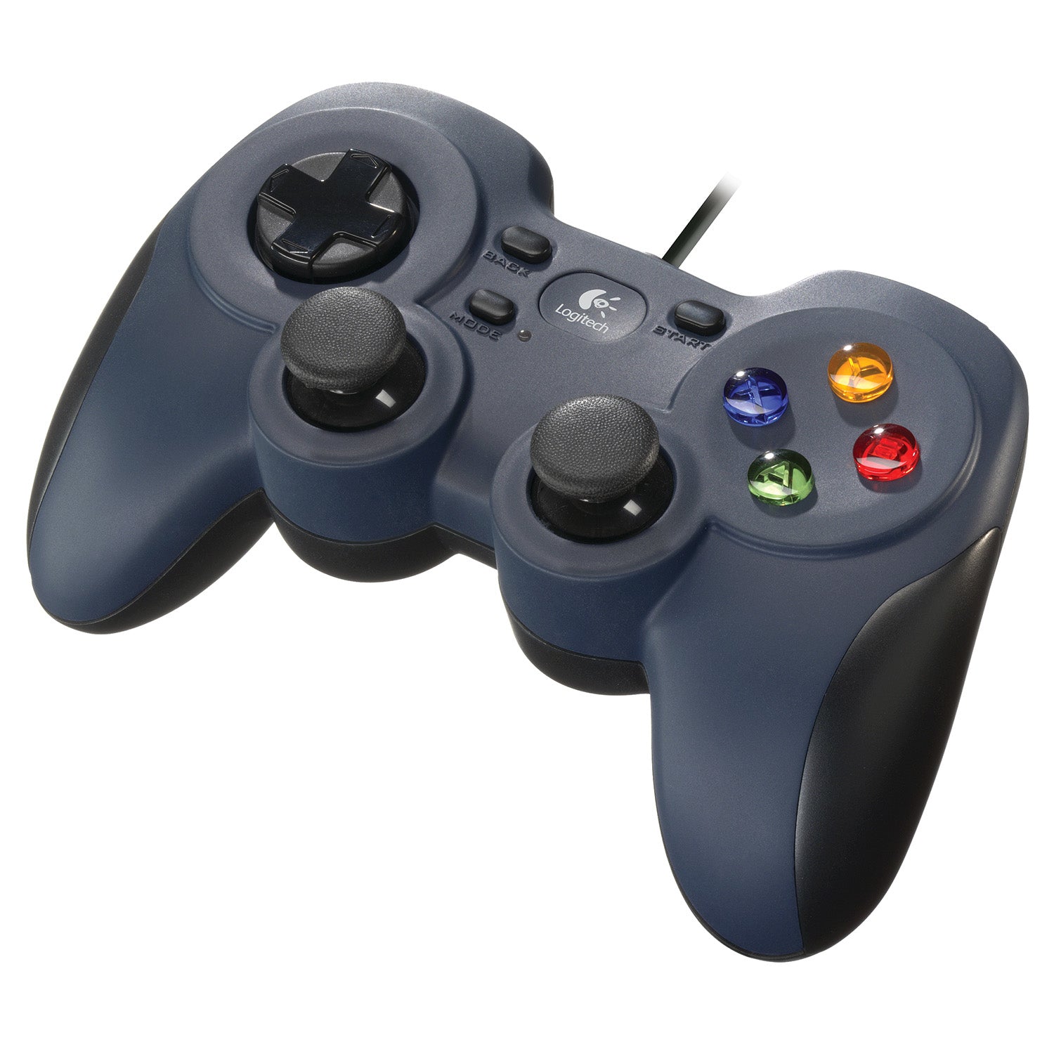 Logitech G F310 – Gamepad – USB (kabelgebunden), Vibration & analoge Sticks, für PC, Schwarz
