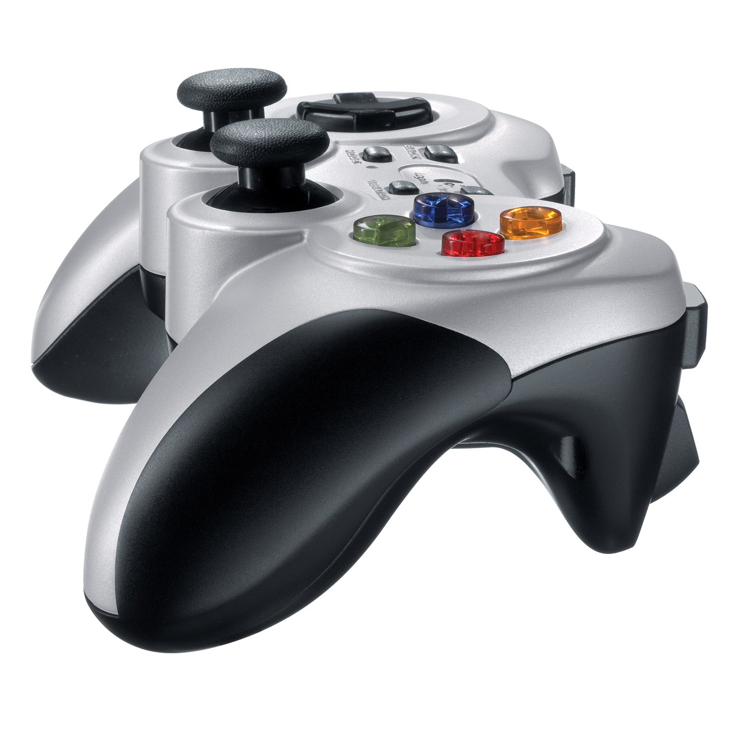Logitech G F710 – Gamepad – Kabellos (2,4 GHz), Analoge Sticks, Vibration, Schwarz, Silber