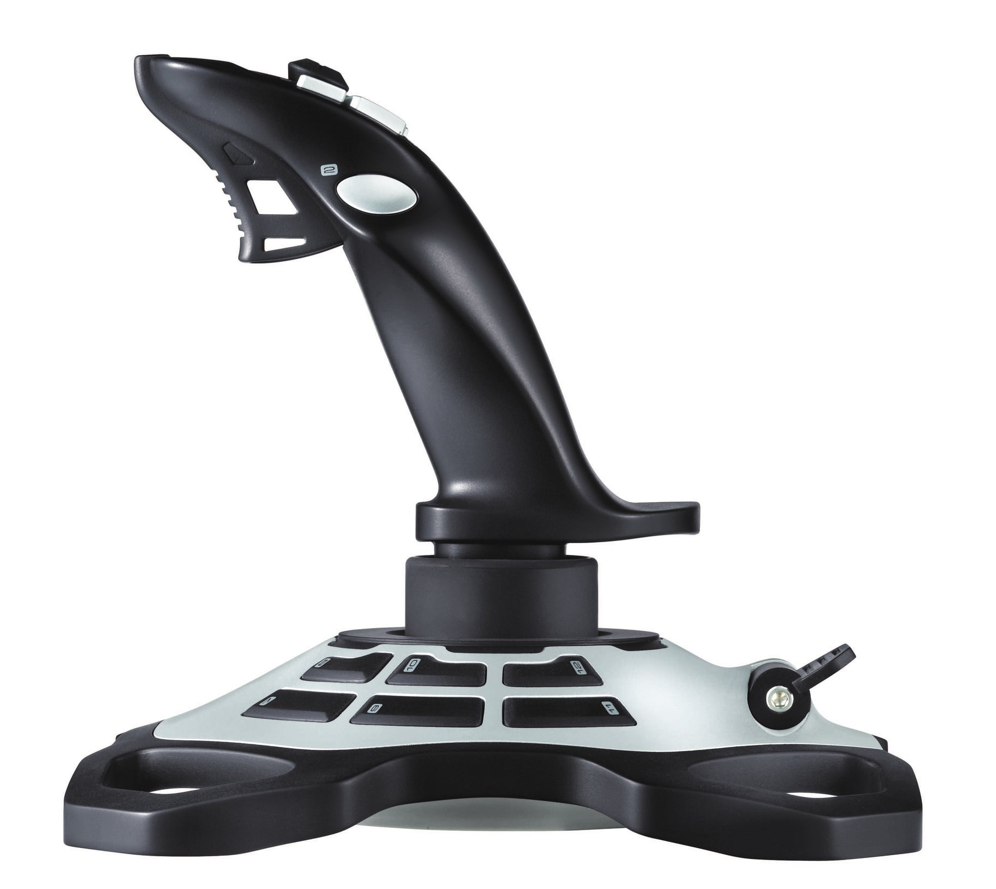Logitech G Extreme 3D Pro – Joystick – USB (kabelgebunden), Schwarz/Weiss, für PC