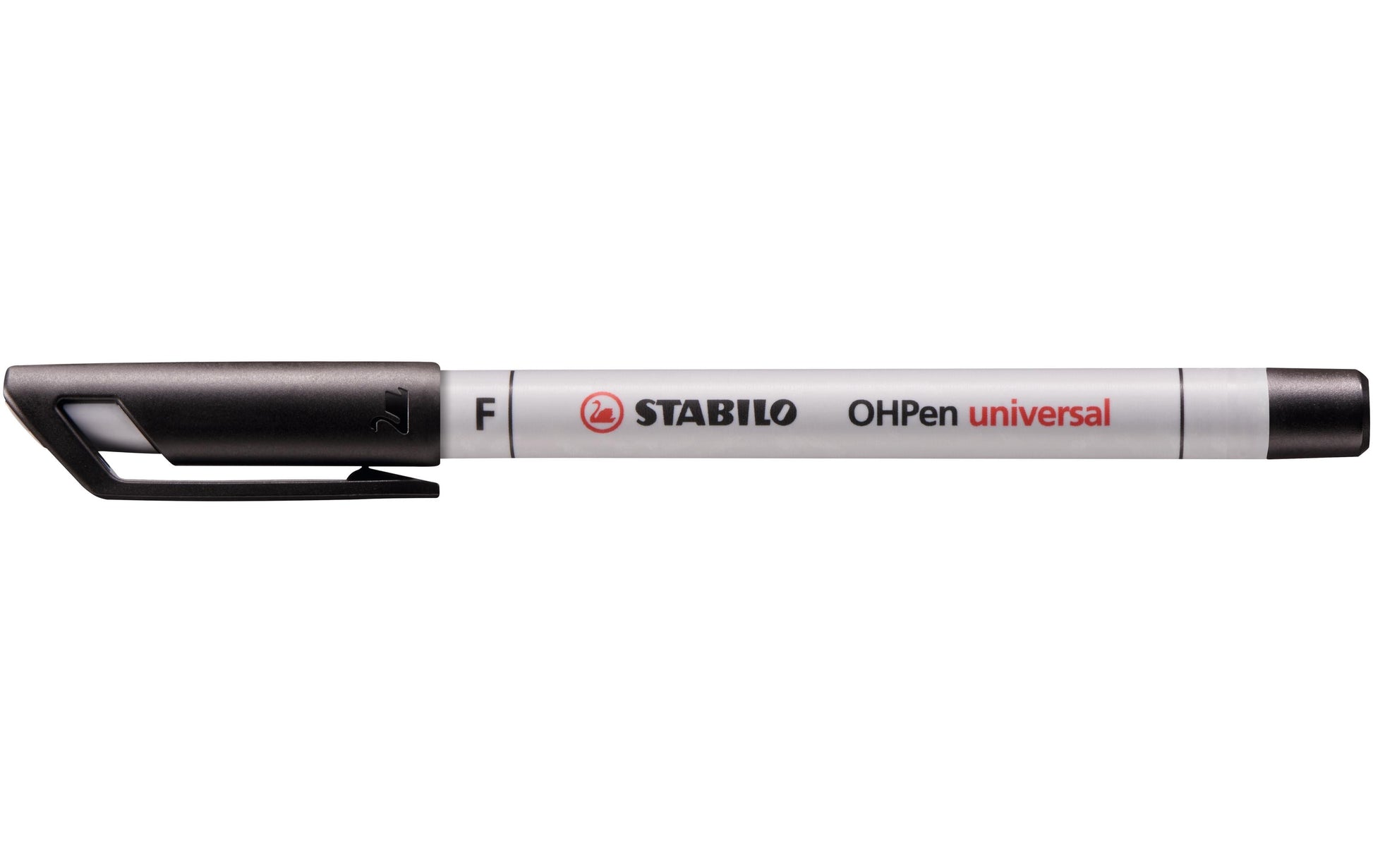 STABILO Non-Permanent-Marker OHPen – fein 0,7 mm – schwarz – trocken abwischbar