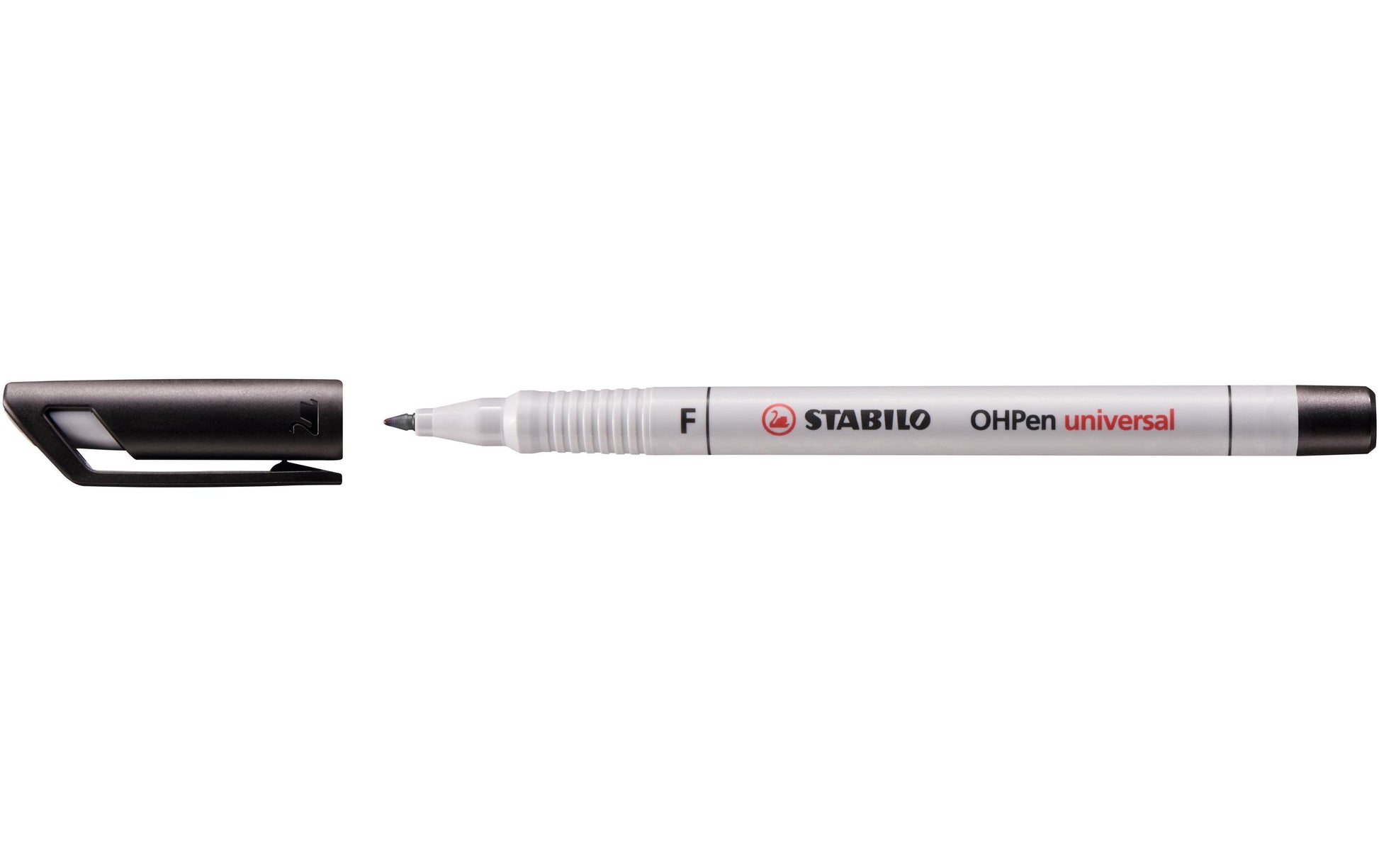 STABILO Non-Permanent-Marker OHPen – fein 0,7 mm – schwarz – trocken abwischbar