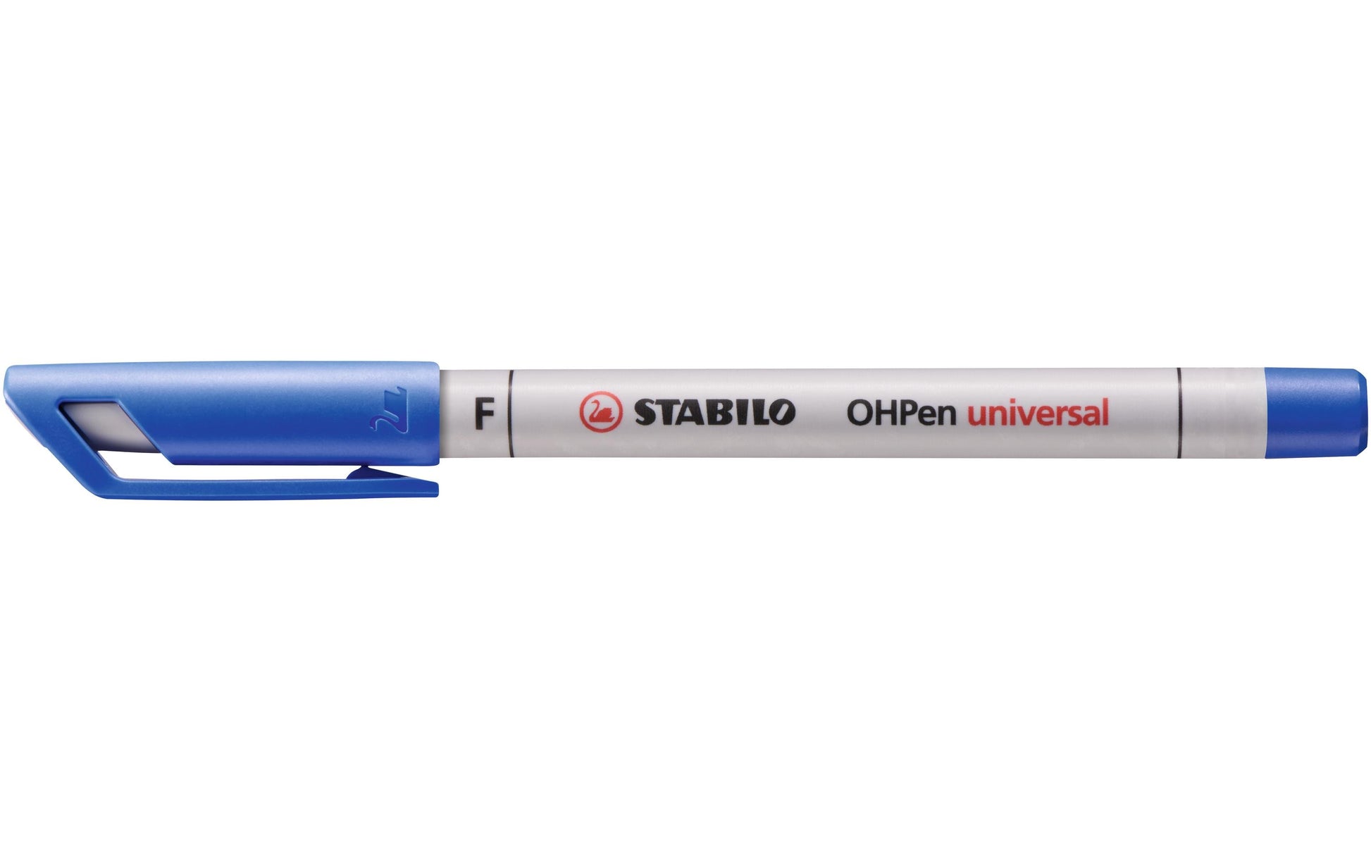 STABILO Non-Permanent-Marker OHPen – fein 0,7 mm – blau – trocken abwischbar