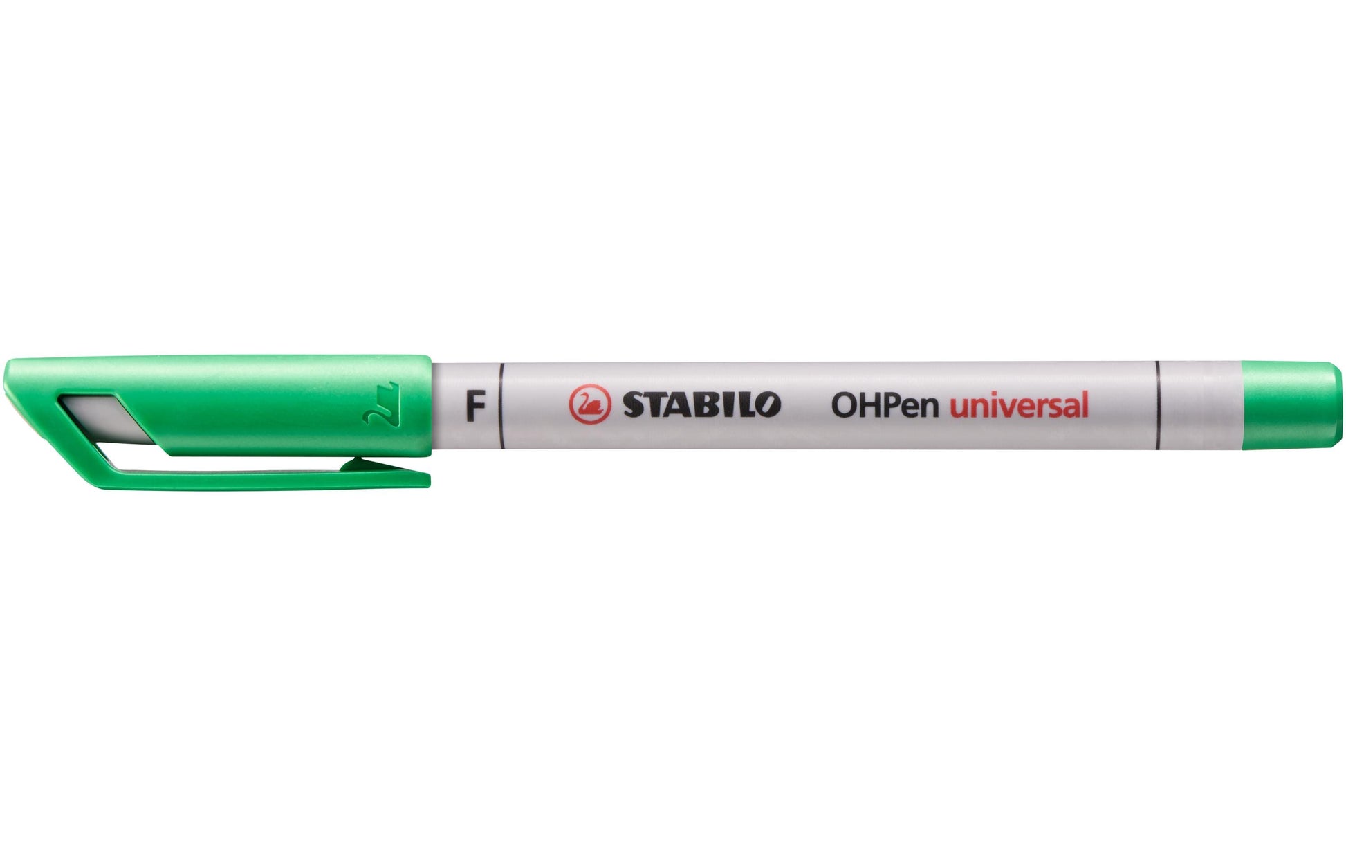 STABILO Non-Permanent-Marker OHPen – fein 0,7 mm – grün – trocken abwischbar