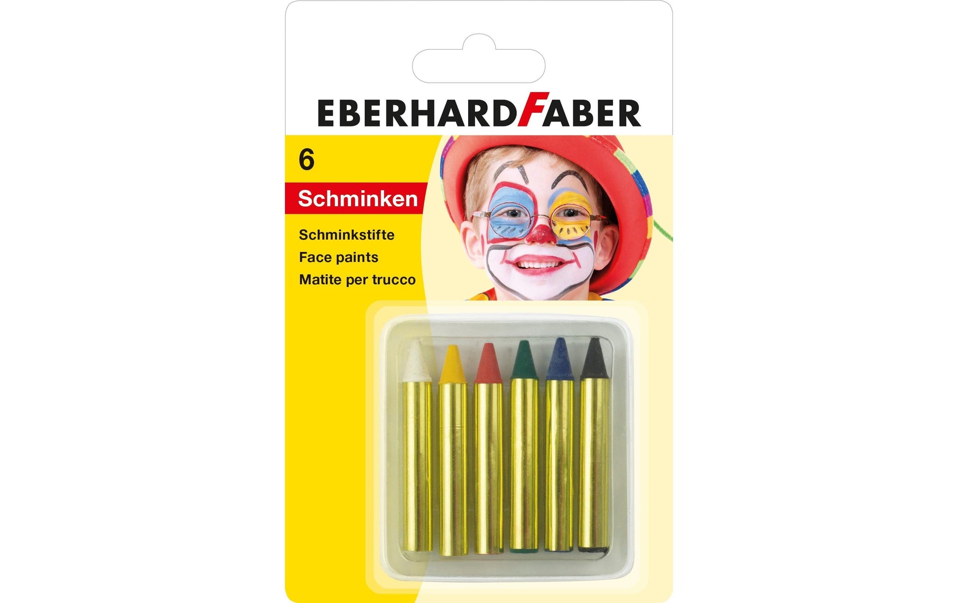 Eberhard Faber Schminkstifte – Set – 6 Farben