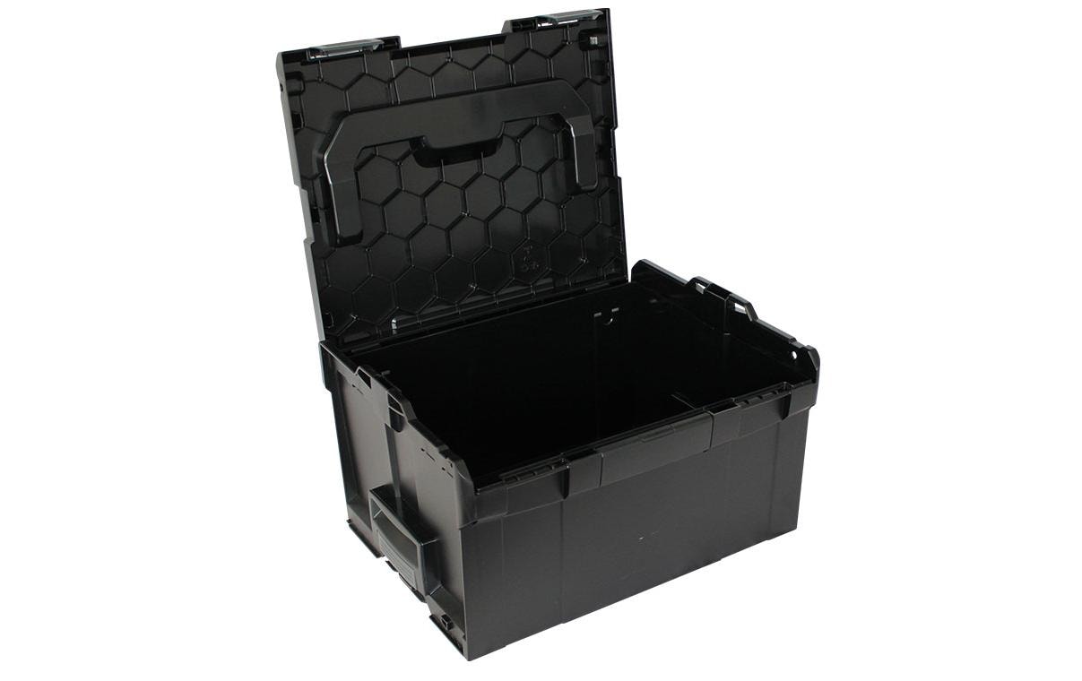 L-BOXX 238 Systemkoffer 25,5 l – leer, mit Klickverschluss, schwarz, ABS, B 445 × H 254 × T 358 mm