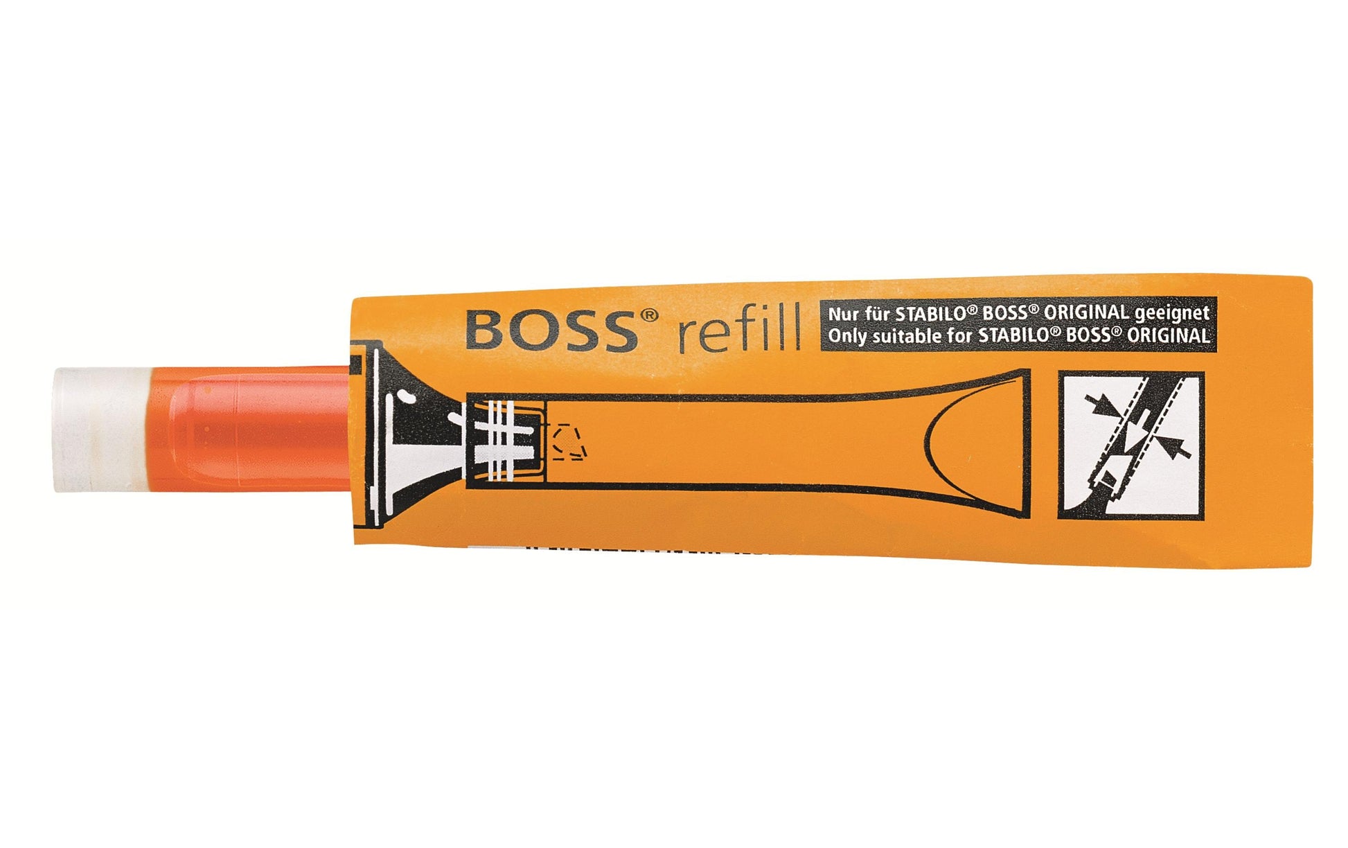 STABILO Textmarker-Nachfüllung – Orange, 2–5 mm