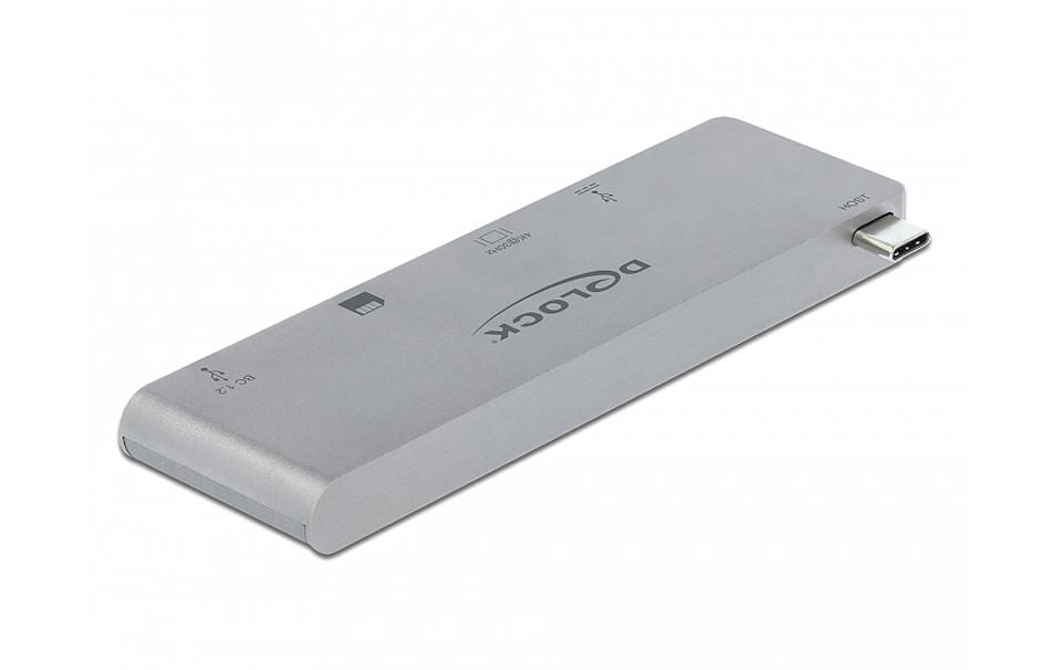 DeLOCK 87745 Dockingstation – USB-C, 1× HDMI, 1× USB-A, SD/microSD, für Mac