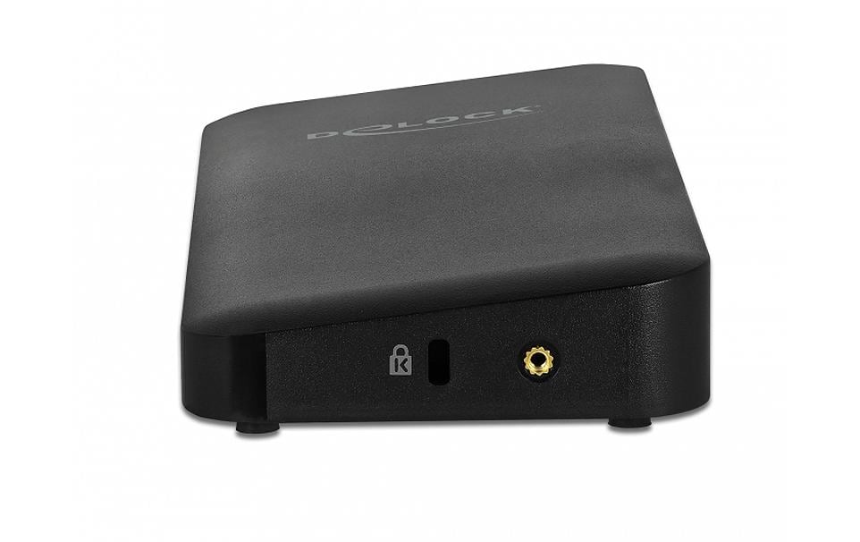 DeLOCK 87746 Dockingstation – USB-C, 2× DP, 1× HDMI, 3× USB-A, 85 W PD, GbE, 3,5 mm Audio, für USB-C-Laptops