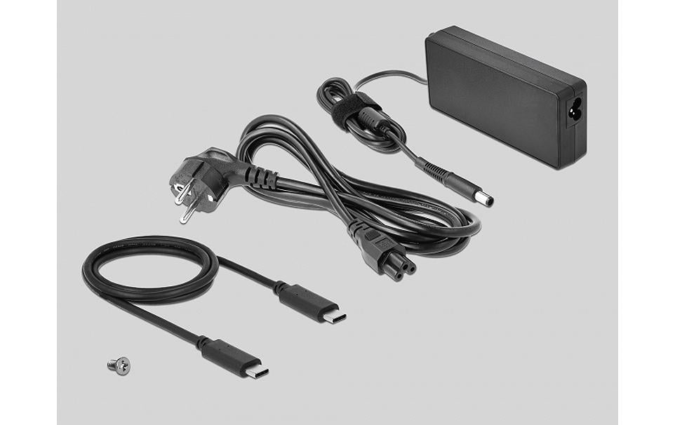 DeLOCK 87746 Dockingstation – USB-C, 2× DP, 1× HDMI, 3× USB-A, 85 W PD, GbE, 3,5 mm Audio, für USB-C-Laptops