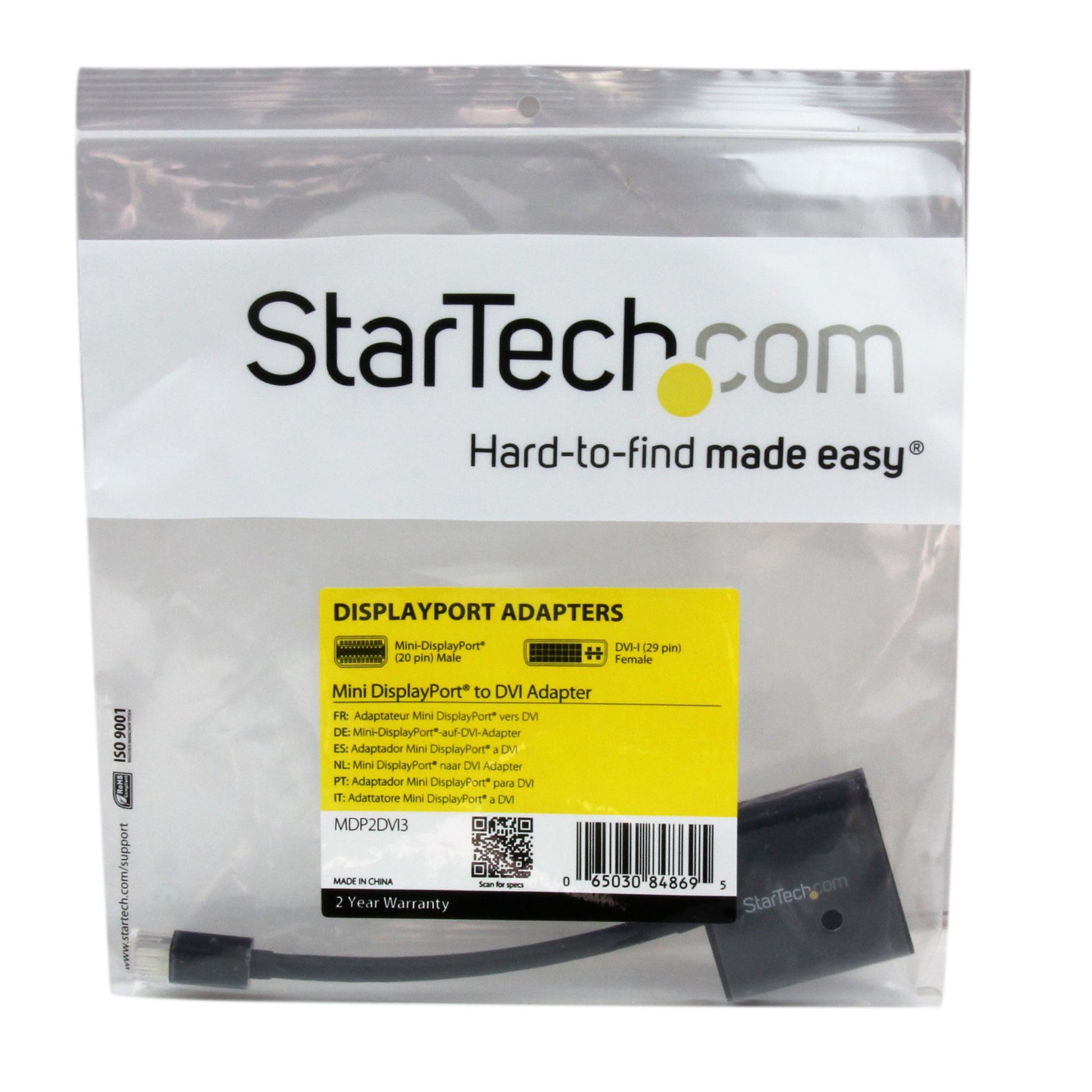 StarTech.com Mini DisplayPort auf DVI Adapter