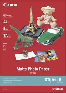 Canon MP-101 Fotopapier – matt, A4, 5 Blätter