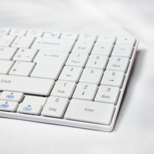 LogiLink ID0109 – Tastatur- und Maus-Set – 2,4 GHz (Nano-Empfänger) – USB-A – QWERTZ (DE) – Weiss