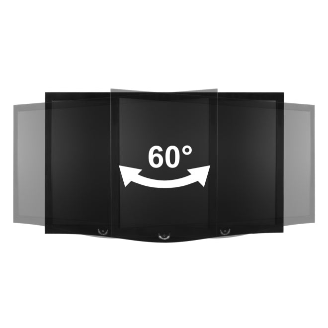 ARCTIC Monitor-Wandhalterung – 1 Monitor – 13–43" – VESA 75×75/100×100 mm – bis 20 kg/Monitor – neigbar