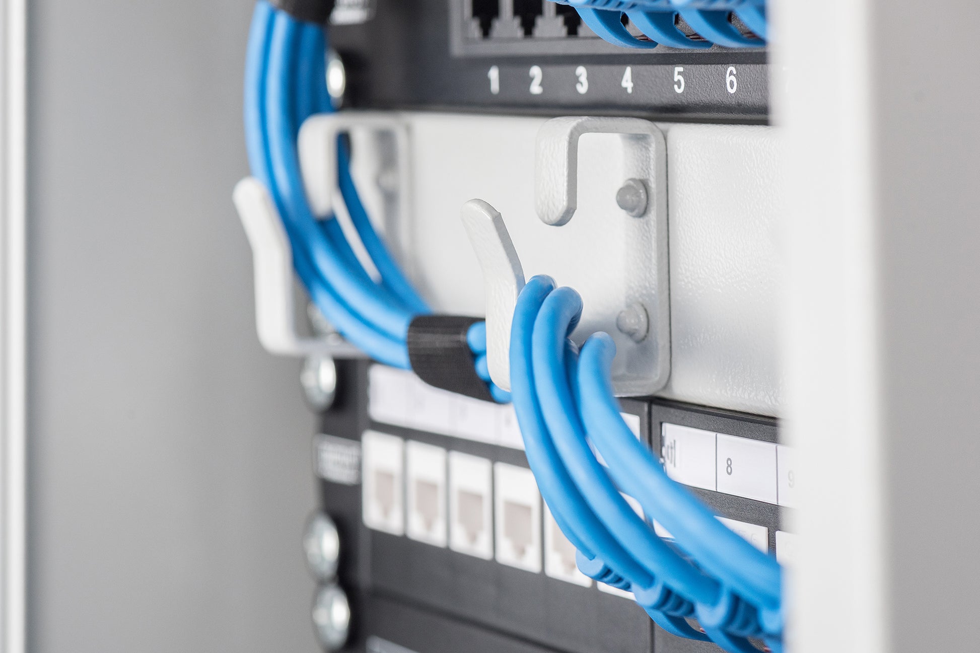 Digitus Patchpanel – 12-Port, 1U, Rackeinbau, Schwarz