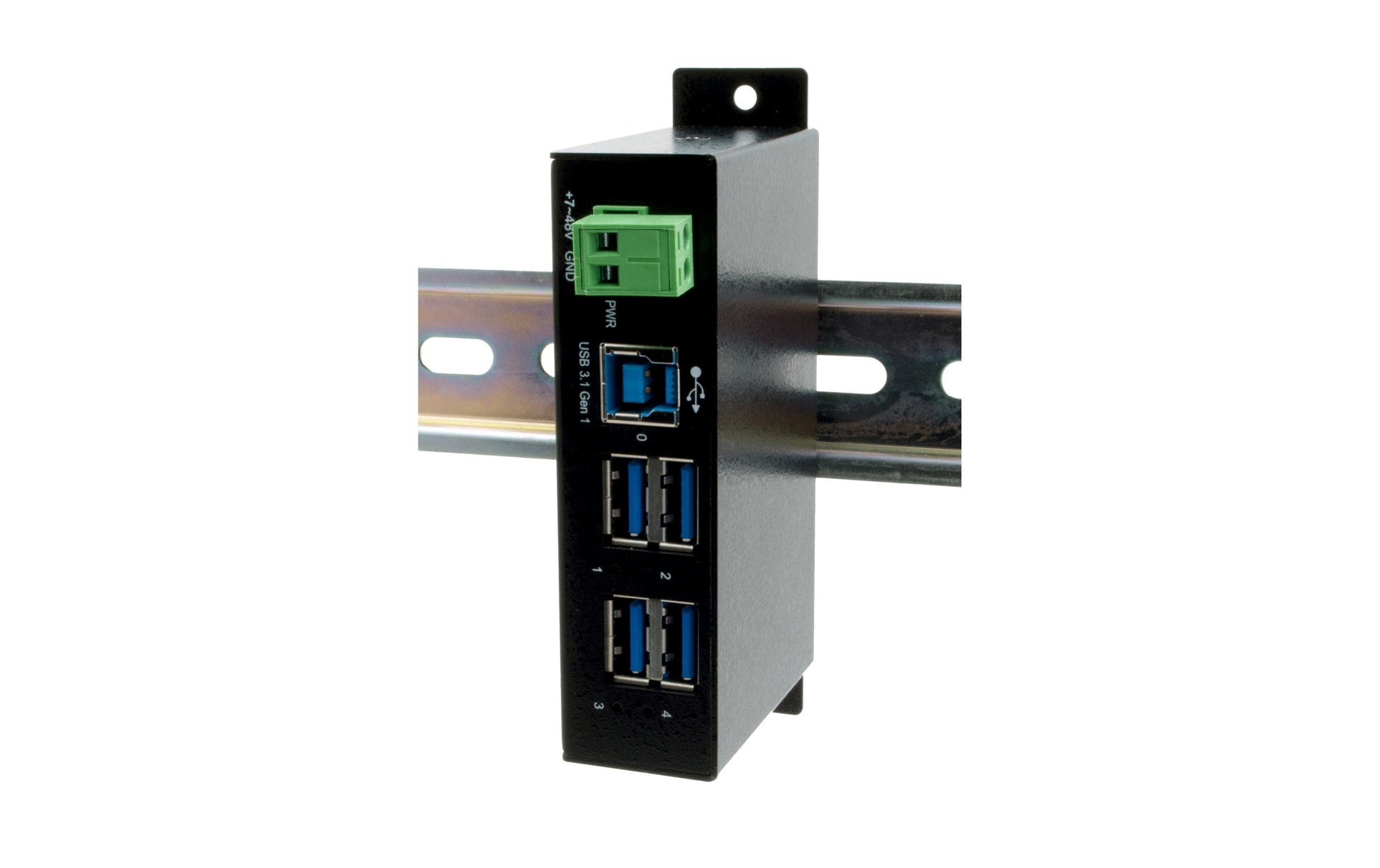 EXSYS EX-1504HMS USB-Hub – USB-B, 4× USB-A, für Windows/Linux