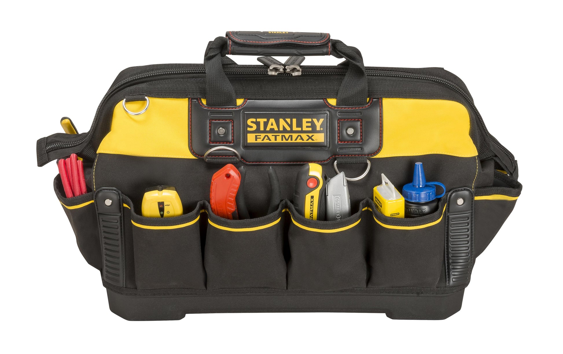 Stanley FatMax Werkzeugtasche, 100 × 490 × 260 mm, Nylon, Schwarz, Wasserfest