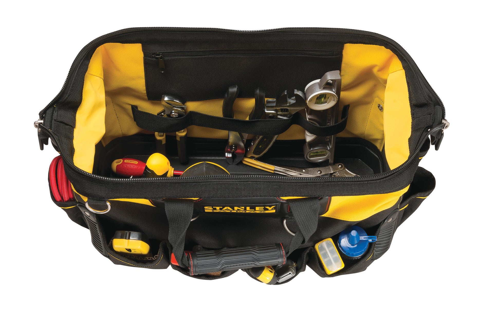 Stanley FatMax Werkzeugtasche, 100 × 490 × 260 mm, Nylon, Schwarz, Wasserfest
