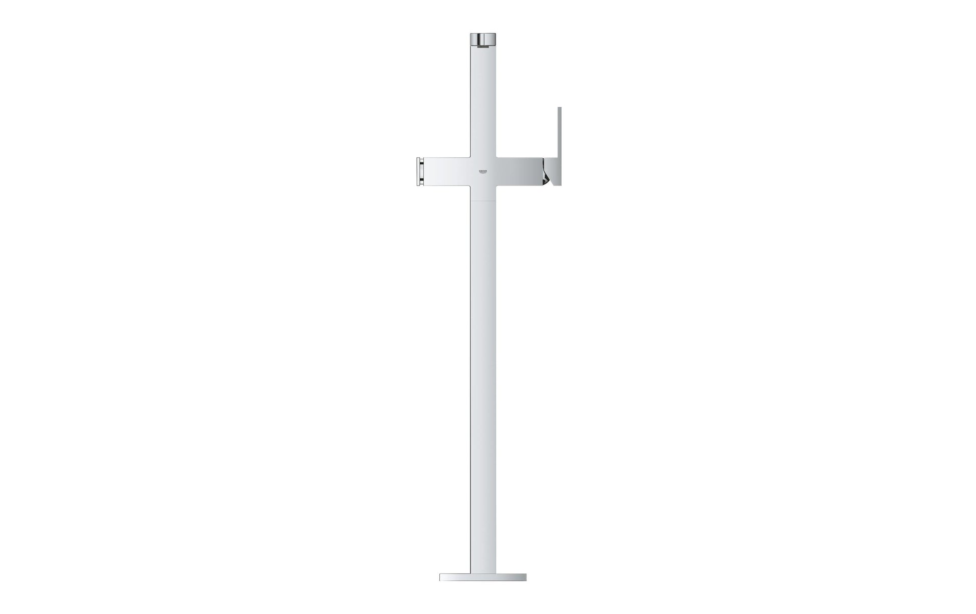 Grohe Plus Badebatterie – Einhebelmischer, Messing, Chrom