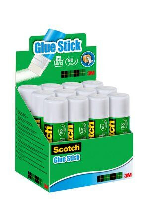 Scotch Klebestift – permanent, transparent, lösemittelfrei, auswaschbar, tropffrei, schnelltrocknend, 40 g