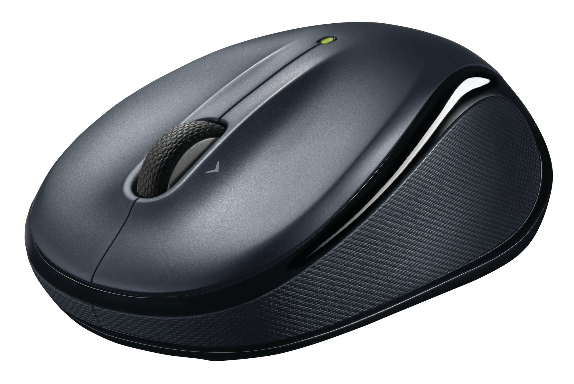 Logitech M325 Maus – kabellos, Bluetooth + 2,4 GHz, Batterieladeanzeige, dunkelgrau